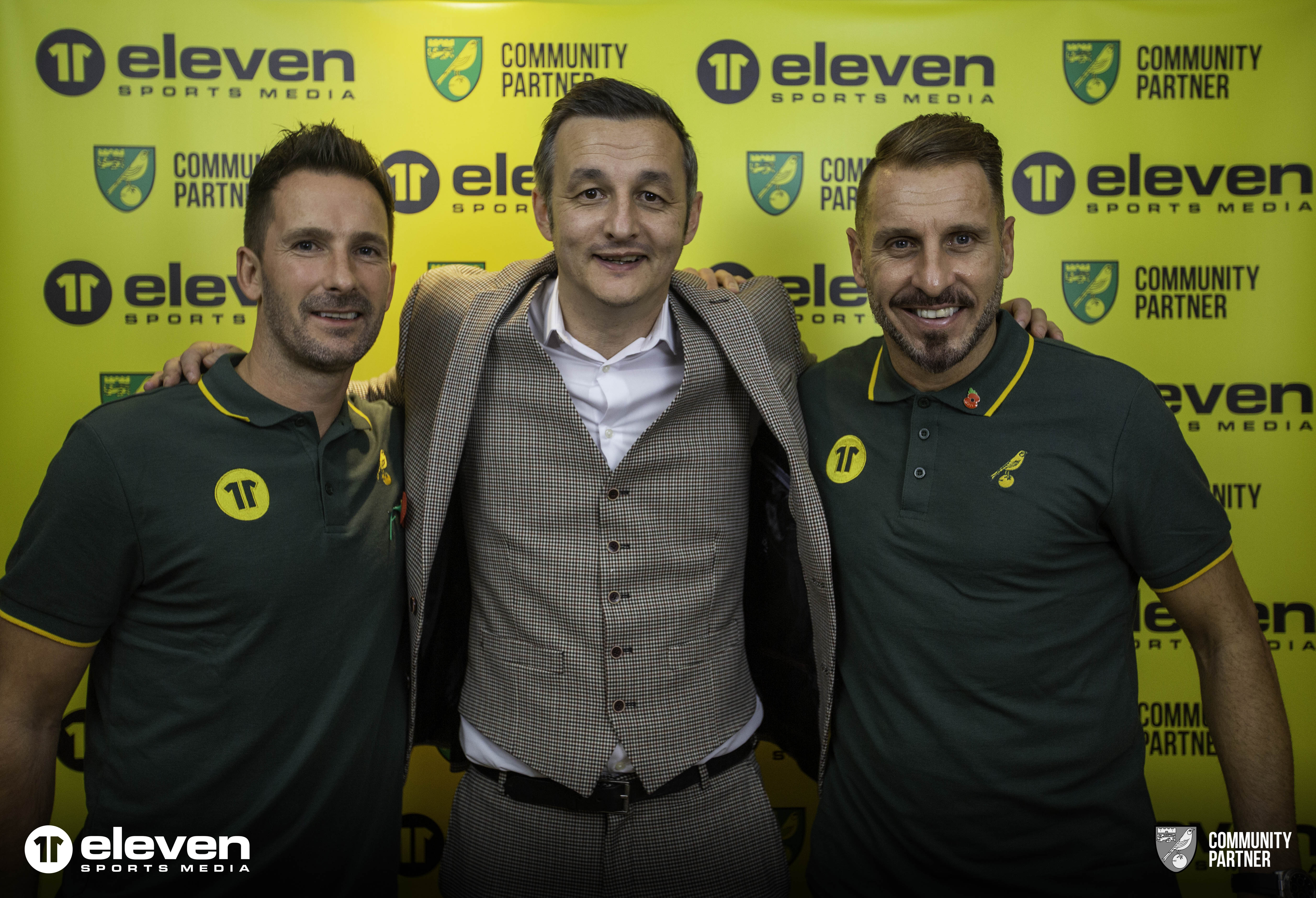Our fantastic first Norwich City Community Partner event with Eleven Sports Media